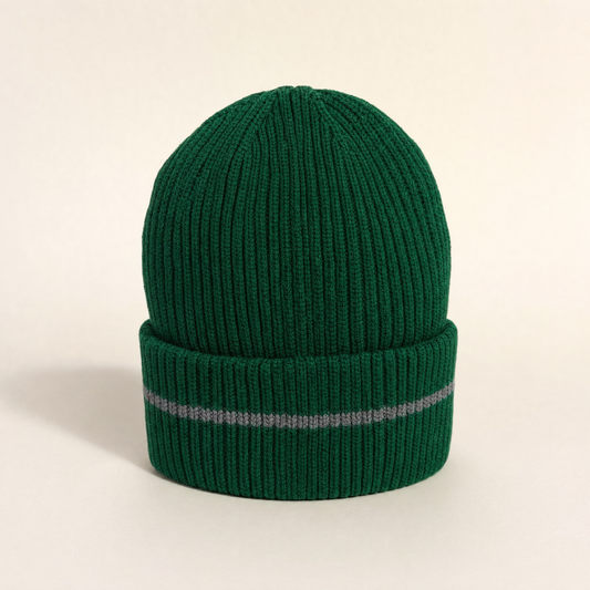 Emerald knit beanie
